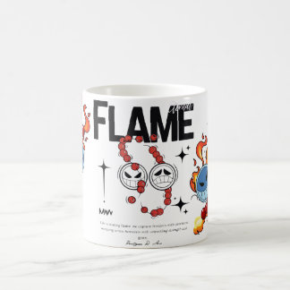 🔥Flame Fist Warrior Mug – Fire Anime Coffee Cup🔥 Kaffeetasse