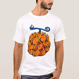 Flame Fruit Grafik T-Shirt  Feurige Tropenfrucht