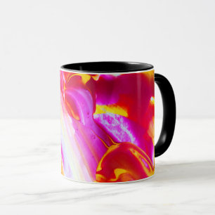 Flame - Helle Orange und Gelb Tasse