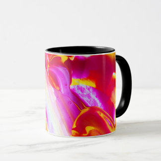 Flame - Helle Orange und Gelb Tasse