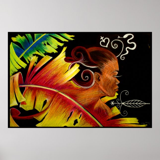 Flame I Poster (Vorne)