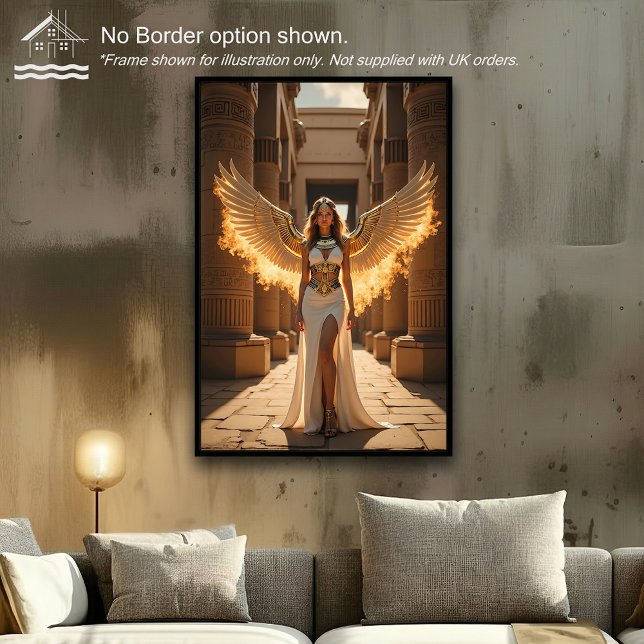 Flame of the Cherubim - Wall Art Print Poster (Von Creator hochgeladen)