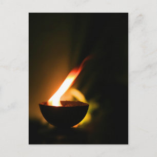Flame Postkarte
