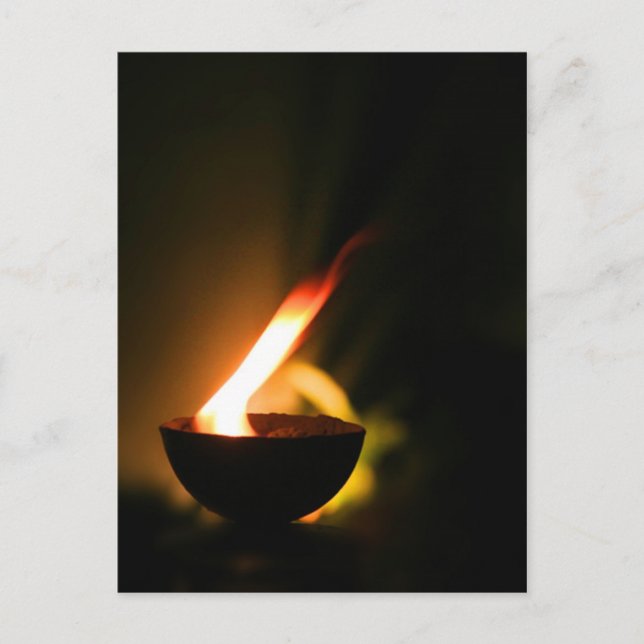 Flame Postkarte (Vorderseite)
