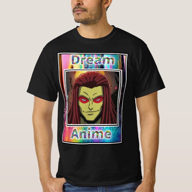 Flame Racer Dream Anime T-Shirt (Vorderseite)