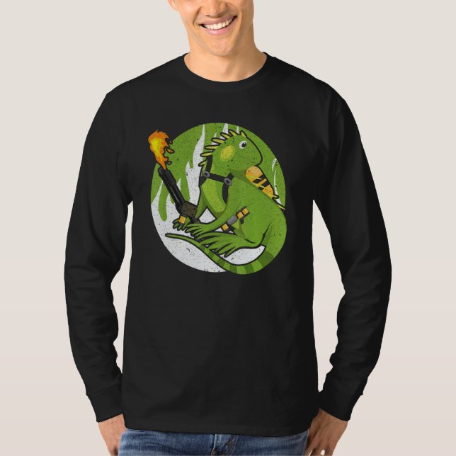Flame Thrower  Flamethrower Hot Burn Dragon T-Shirt (Vorderseite)