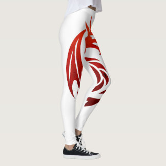 Flameborn Dragon Pact  Leggings