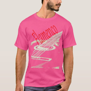 Flamenco Acoustic Guitar Player T-Shirt