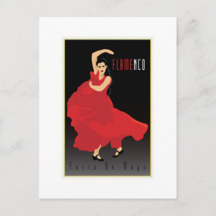 Flamenco (Begriffsklärung) Postkarte