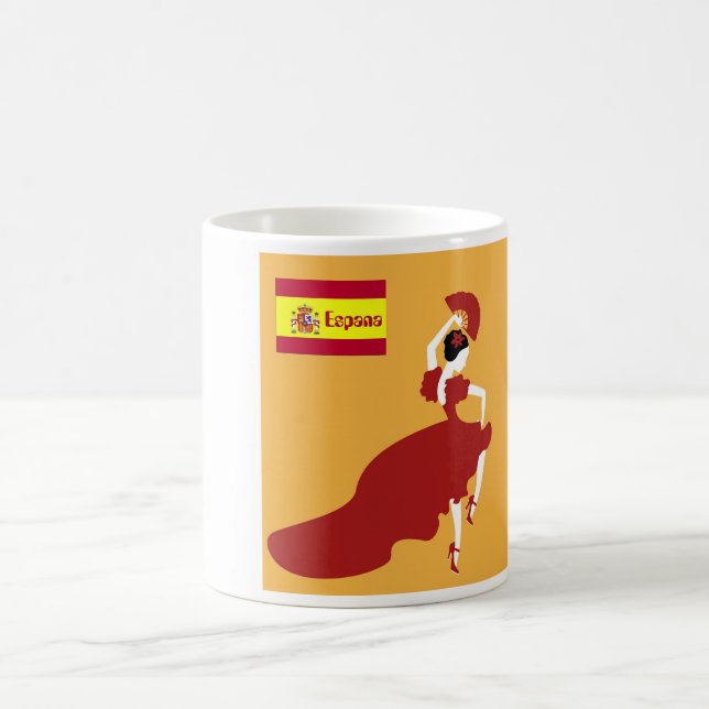 Flamenco Dancer Coffee Tasse (Mittel)
