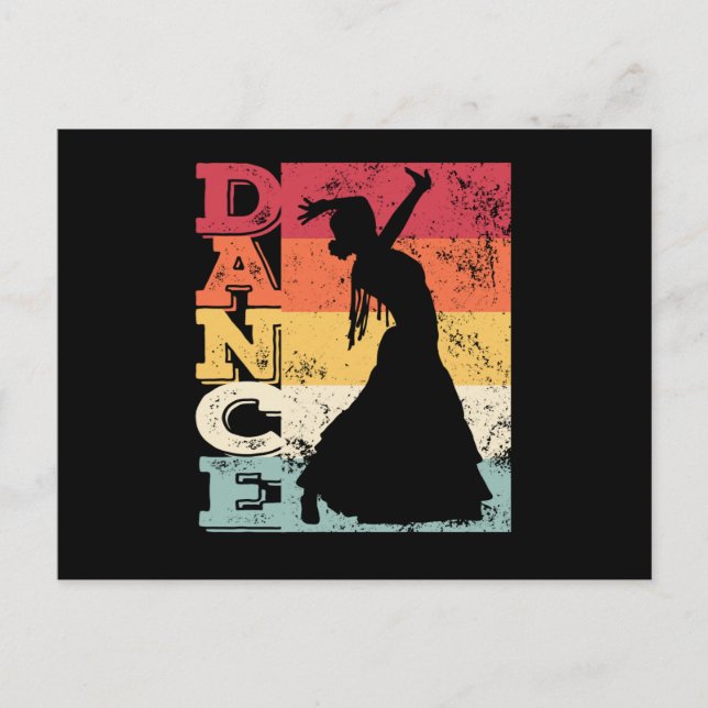 Flamenco Dancer Flamenco Dance Flamenco Dress Postkarte (Vorderseite)