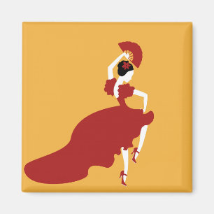 Flamenco Dancer Magnet