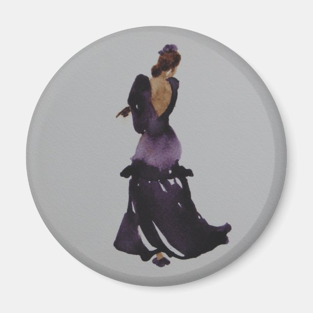 Flamenco Dancer Magnet (Vorne)