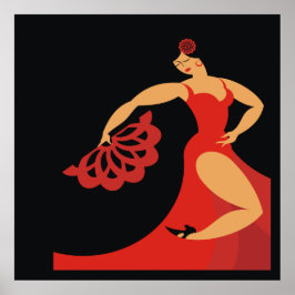 Flamenco Dancer Serie Poster Lg.