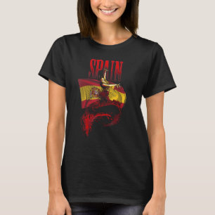 Flamenco Dancer Spanien Flaggen Spaniens Kulturerb T-Shirt