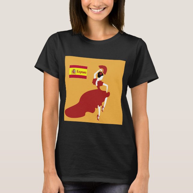 Flamenco Dancer T - Shirt (Vorderseite)