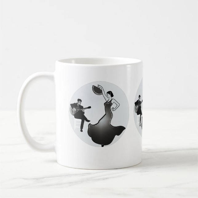 Flamenco Dancer Tasse (Links)