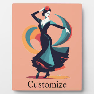 Flamenco Dancer Thunder_Cove Fotoplatte