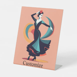Flamenco Dancer Thunder_Cove Sockelschild