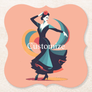 Flamenco Dancer Thunder_Cove Untersetzer