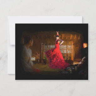 Flamenco feuert Teehaus in Tokio, Japan Einladung