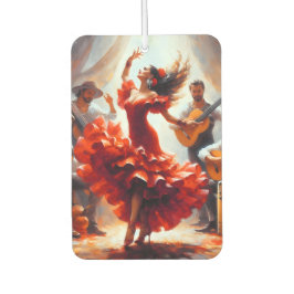Flamenco High Fashion Latina Dancer Lateinisch Spa Autolufterfrischer