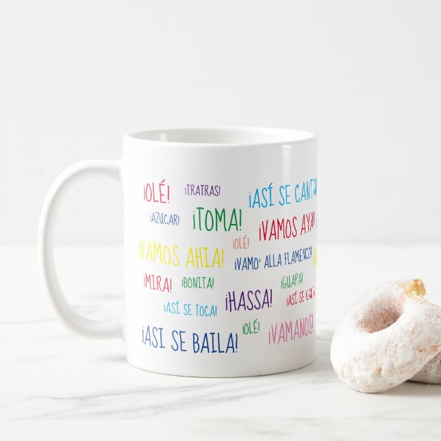 Flamenco Jaleo Tasse (Mit Donut)