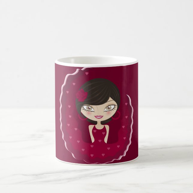Flamenco Kaffeetasse (Mittel)