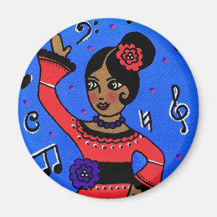 Flamenco-Magnet Magnet