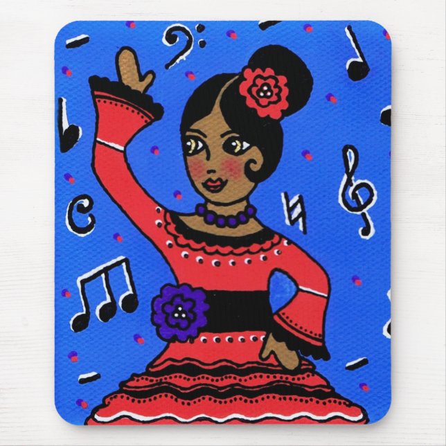 Flamenco Mousepad (Vorne)