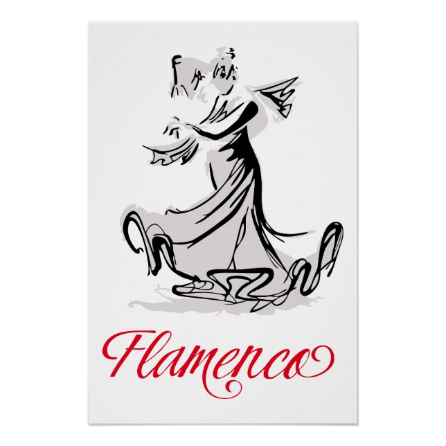 Flamenco Poster (Vorderseite)