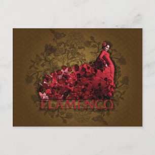 Flamenco - Postkarte