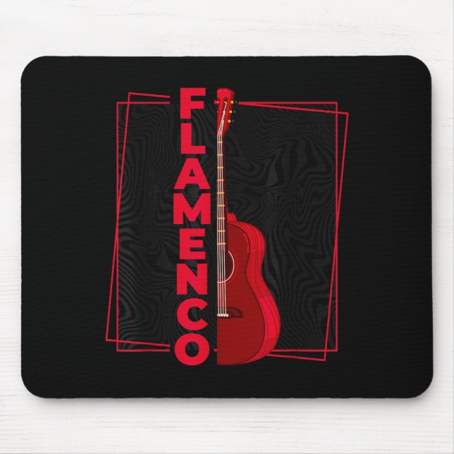 Flamenco _ Spanish Dance Guitar _ Spain Flamenco  Mousepad (Vorne)