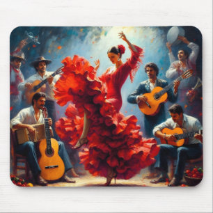 Flamenco-Tänzer Spanische Musikband  Mousepad