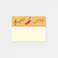 Flamenco-Tänzernotizen
