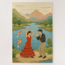 Flamenco-Tanzpapiersammlung