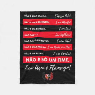Flamengo Fußball - T-Shirt Isso Aqui é Flamengo Fleecedecke