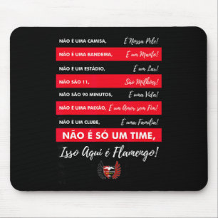 Flamengo Fußball - Trikot Isso Aqui é Flamengo  Mousepad