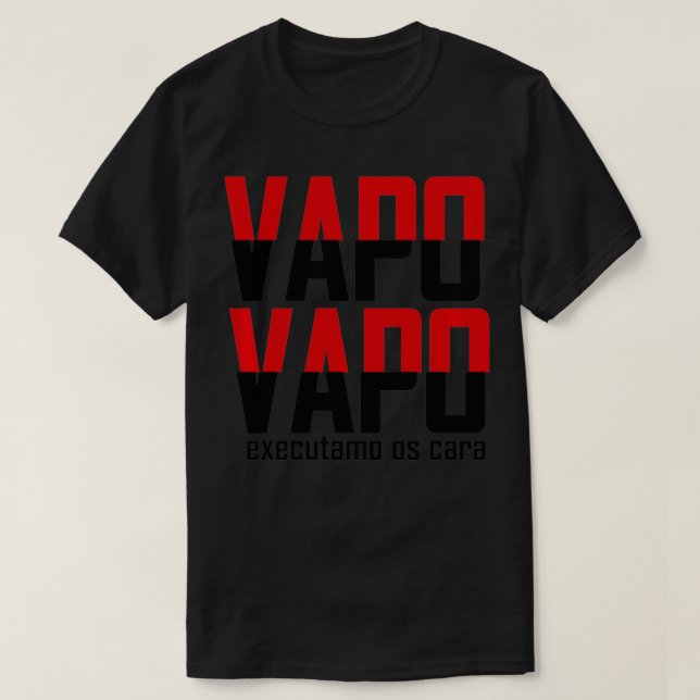 Flamengo Soccer Camisa Flamengo Vapo Vapo Pullove T-Shirt (Design vorne)