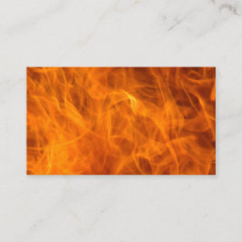 Flames Business Cards Visitenkarte