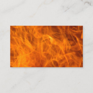 Flames Business Cards Visitenkarte