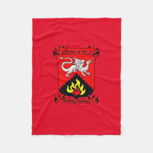 Flames Lodge Blanket Fleecedecke