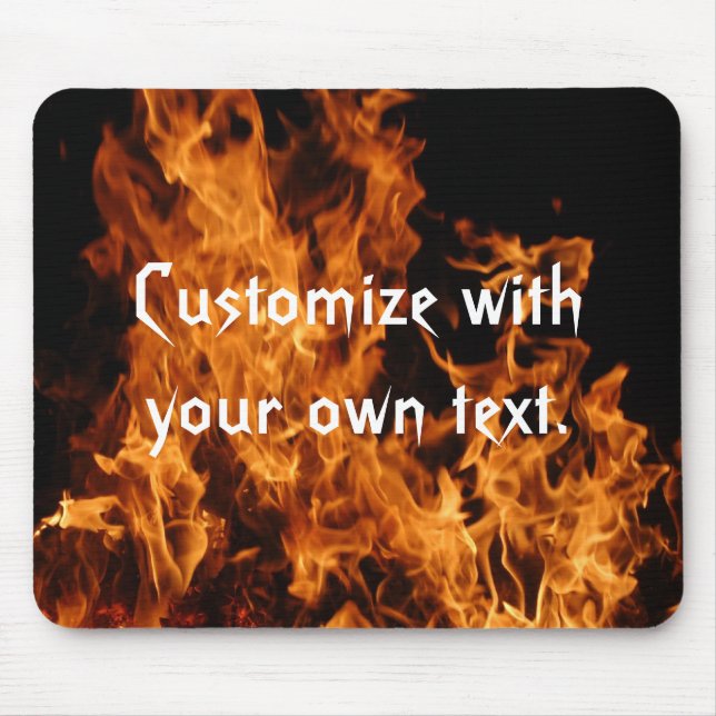 Flames Mousepad (Vorne)