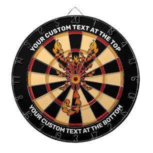 Flames Scorpion Dartboard mit benutzerdefiniertem  Dartscheibe