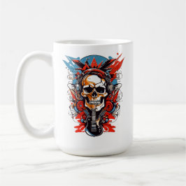 Flamestorm bricht aus Schatten und Klang hervor T- Kaffeetasse