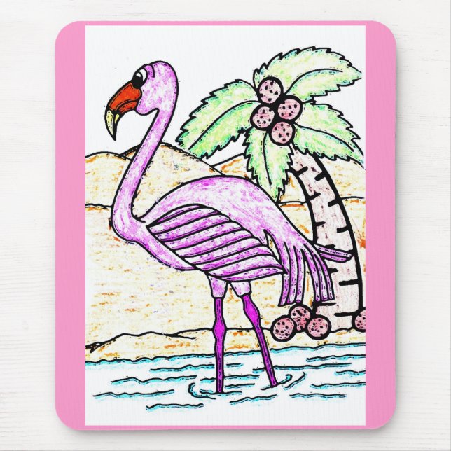 flamigo mousepad (Vorne)