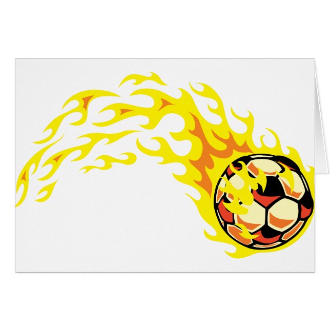 Flamin' Soccer Ball (Vorderseite (Horizontal))