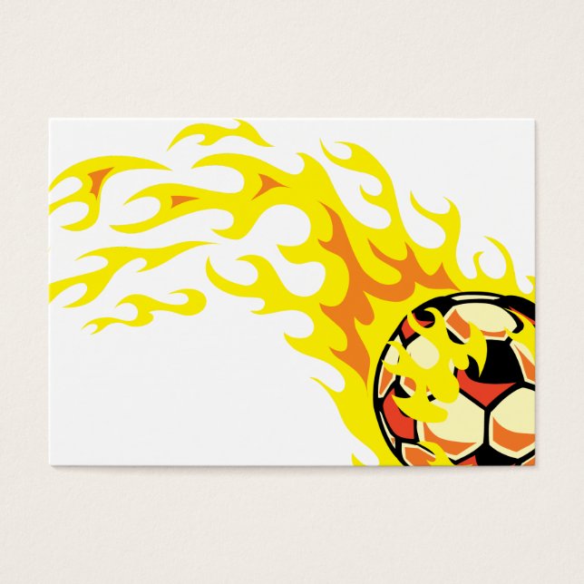 Flamin’ Soccer Ball (Vorderseite)