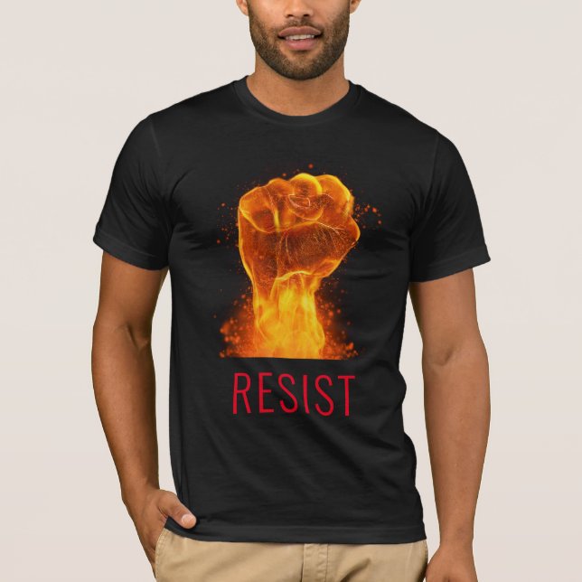 Flaming Fist Residence individuell einstellbar T-Shirt (Vorderseite)