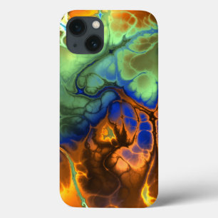 Flaming-Fraktal iPad-Fall Case-Mate iPhone Hülle